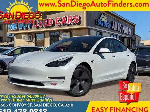 TESLA MODEL 3 2022 5YJ3E1EB5NF331860 image